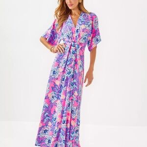 Lilly Pulitzer Wisteria Maxi Dress in Multi Totally Koalafied